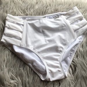 High Waisted Swim Bottoms
